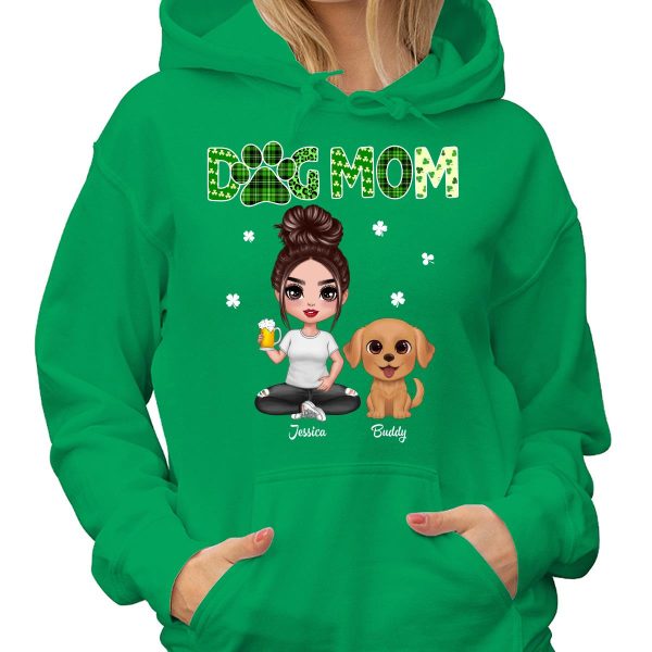 Dog Mom St. Patrick‘s Day Personalized Shirt For Cheap - Image 3