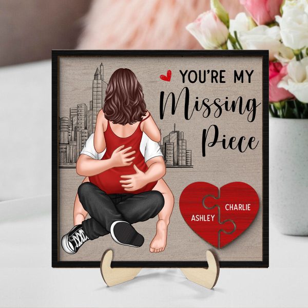 Couple You Are My Favorite Thing To Do Personalized 2-Layer Wooden Plaque Cheap - Image 2