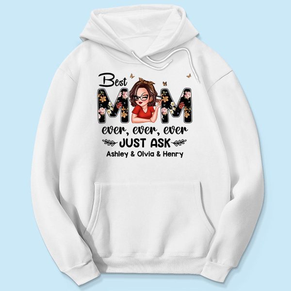 Best Mom Ever Custom Birth Month Flowers Personalized Shirt Hot on Sale - Image 5