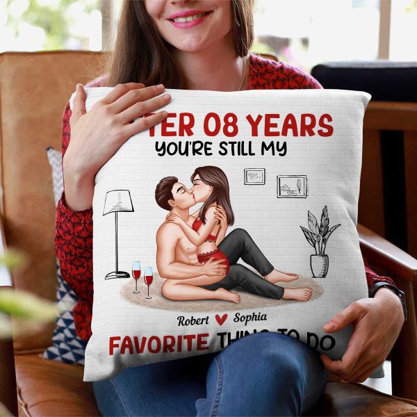 Sexy Couple Kissing In Living Room Personalized Pillow Supply - Image 3
