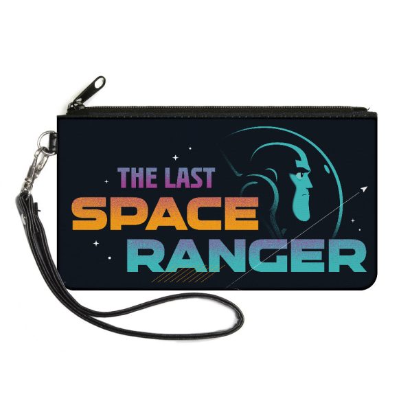Canvas Zipper Wallet - SMALL - Lightyear Buzz THE LAST SPACE RANGER Pose Navy Multi Color Discount